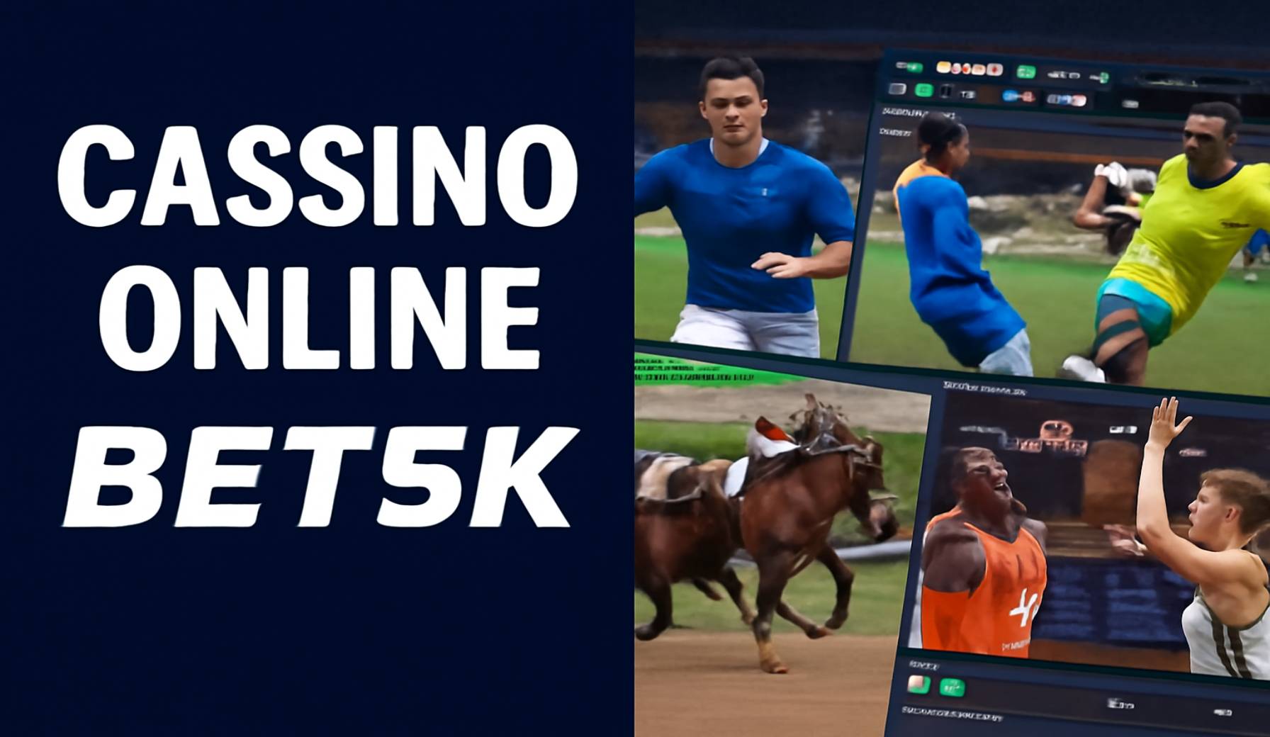 Apostas esportivas no cassino online BET5K