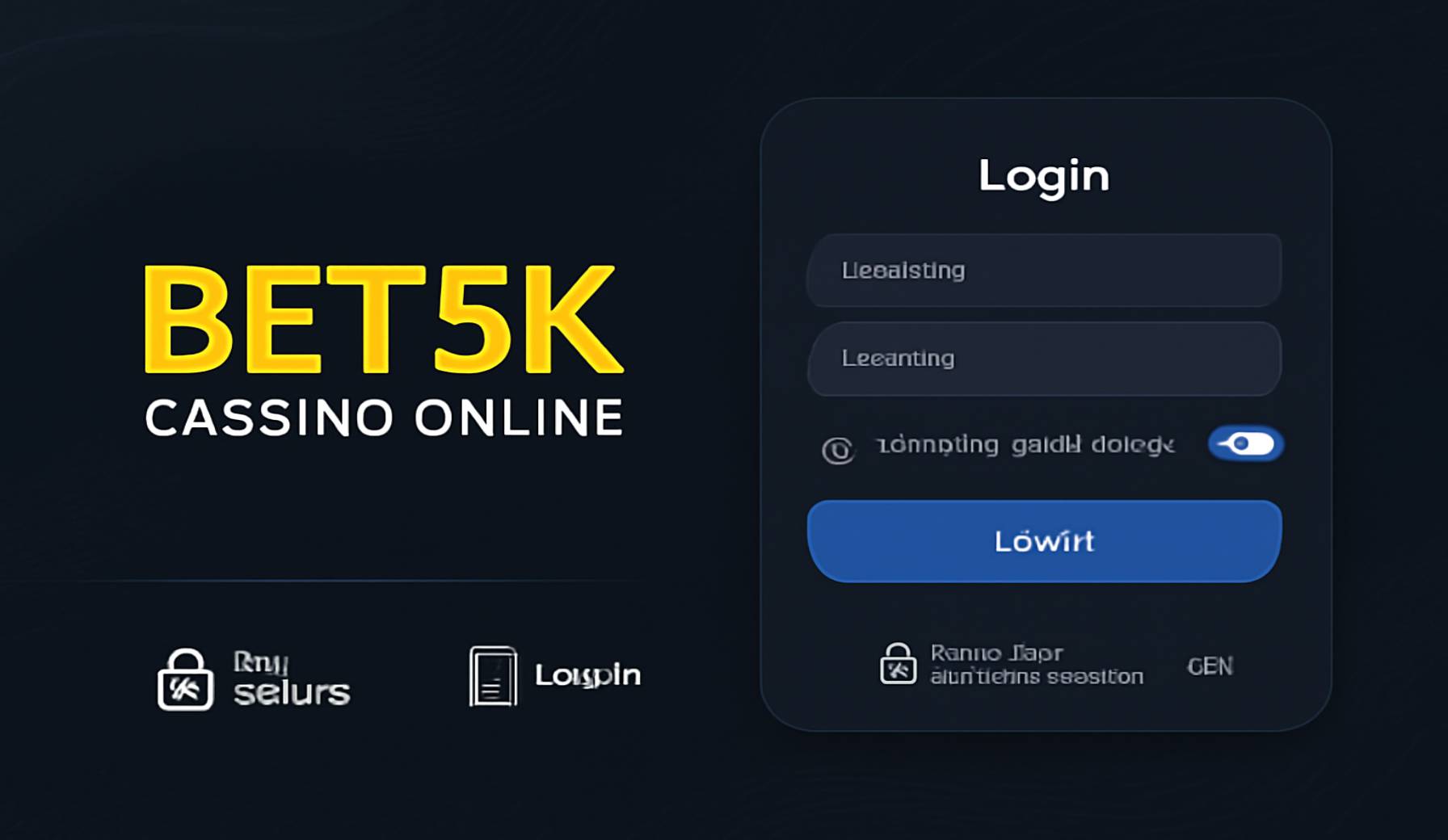 Registro na BET5K Garante Acesso a uma Vasta Seleção de jogo